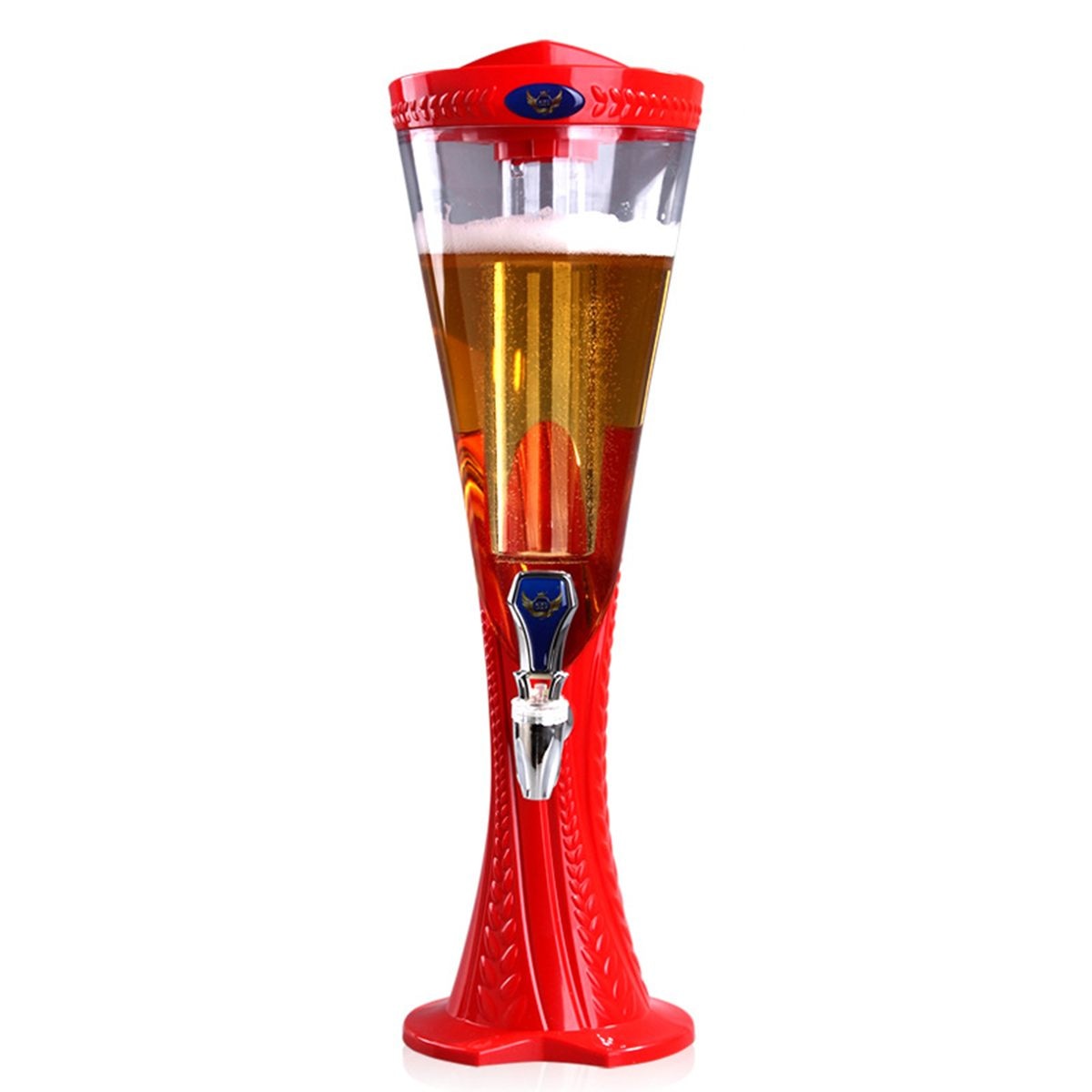 Beer Tower Dispenser 3-Liter Capacity Beer Tower Dispenser 3-Liter Capacity