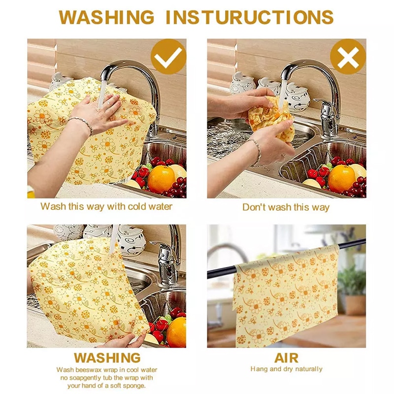 Beeswax Paper Reusable Food Wrap