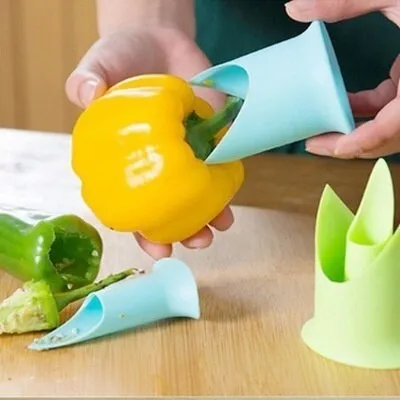 Bell Pepper Corers Seed Remover (2 pcs) Bell Pepper Corers Seed Remover (2 pcs)
