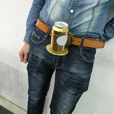 Belt Buckle Beer Holder Bottle Carrier Belt Buckle Beer Holder Bottle Carrier