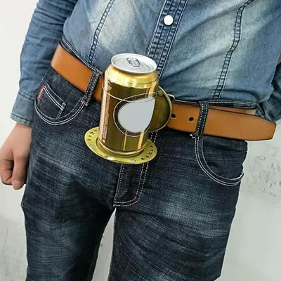 Belt Buckles For Men Portable Beer Holder Belt Buckles For Men Portable Beer Holder