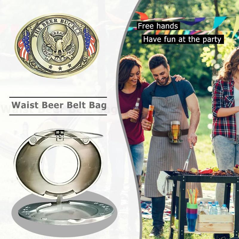 Belt Buckles For Men Portable Beer Holder Belt Buckles For Men Portable Beer Holder