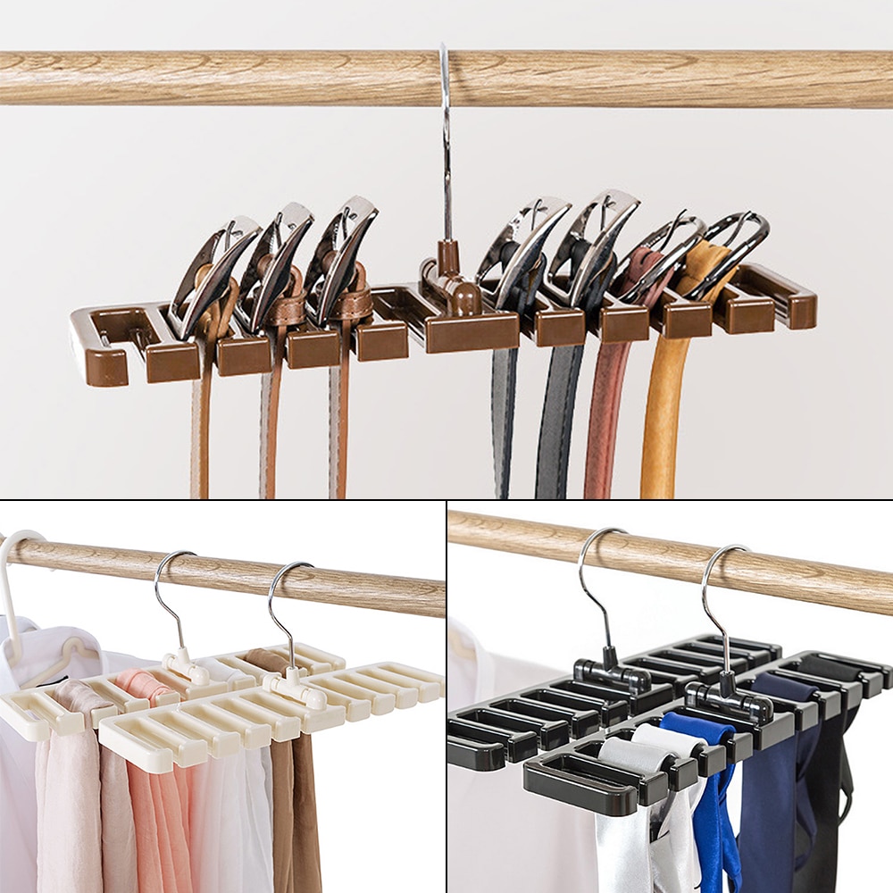 Belt Hanger Closet Storage Organizer