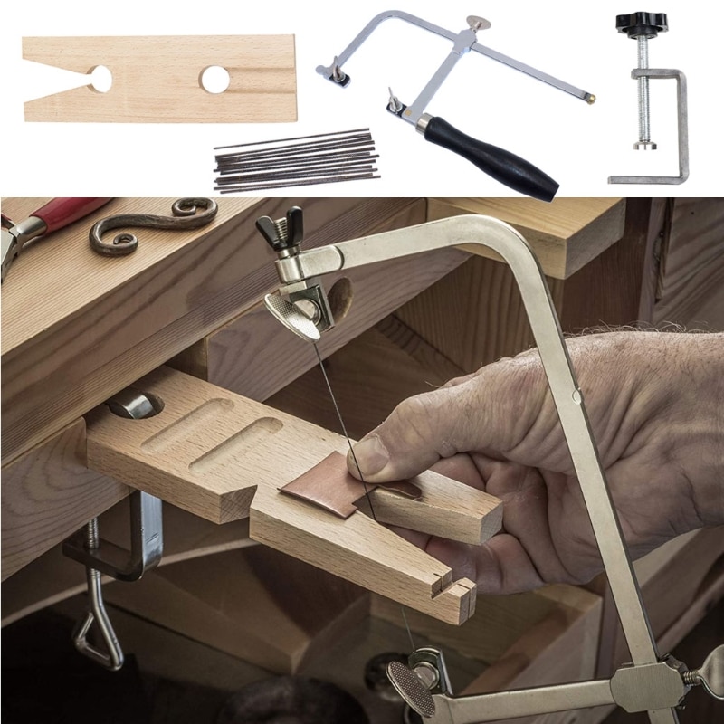 Bench Clamp Jeweler's Saw Set