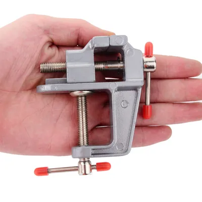 Bench Vice Mini Clamp-On Tool Bench Vice Mini Clamp-On Tool