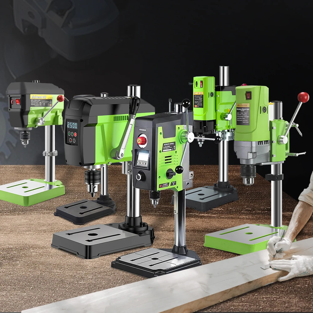 Benchtop Drill Press 6-Speed Drilling Machine