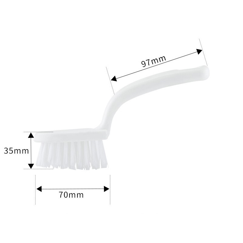 Bent Handle Gap Cleaning Brush