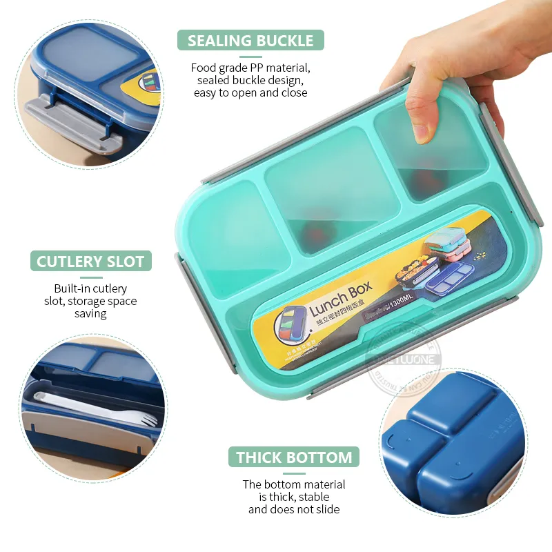 Bento Divided Lunch Container Bento Divided Lunch Container