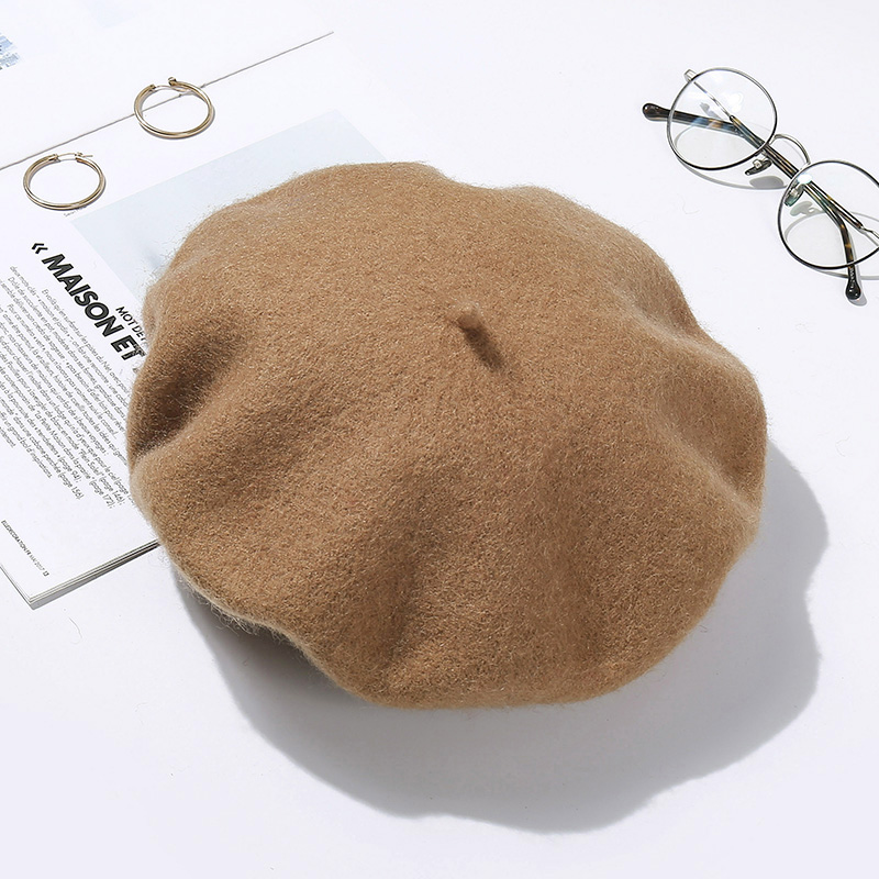Beret Wool Felt Lady's Hat