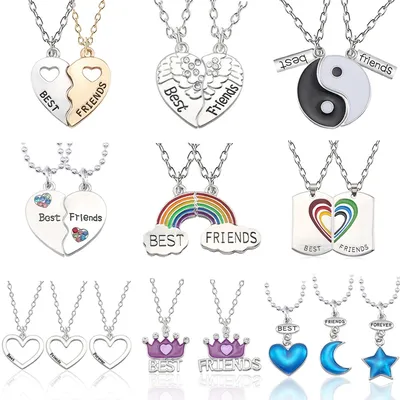 Best Friend Necklaces Friendship Pendants Best Friend Necklaces Friendship Pendants