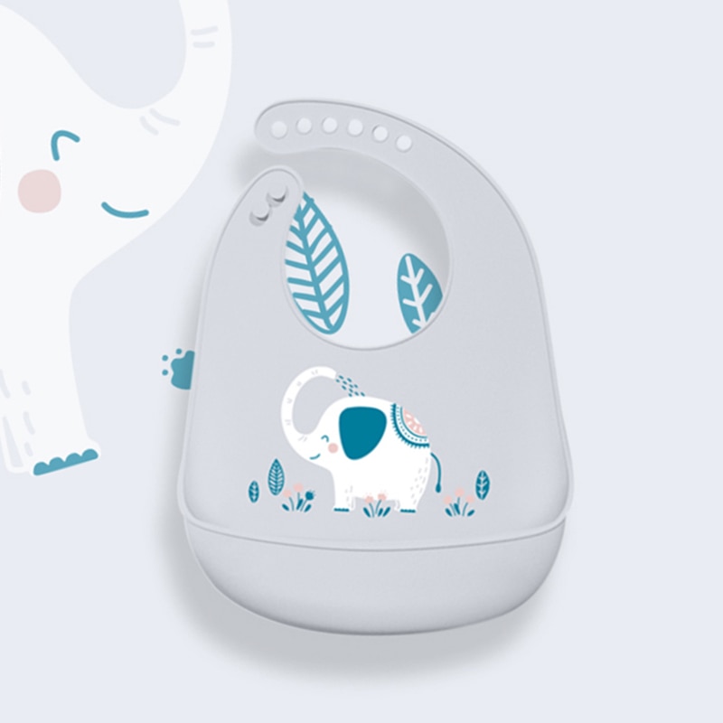 Bib Silicone Feeding Baby Cover Bib Silicone Feeding Baby Cover