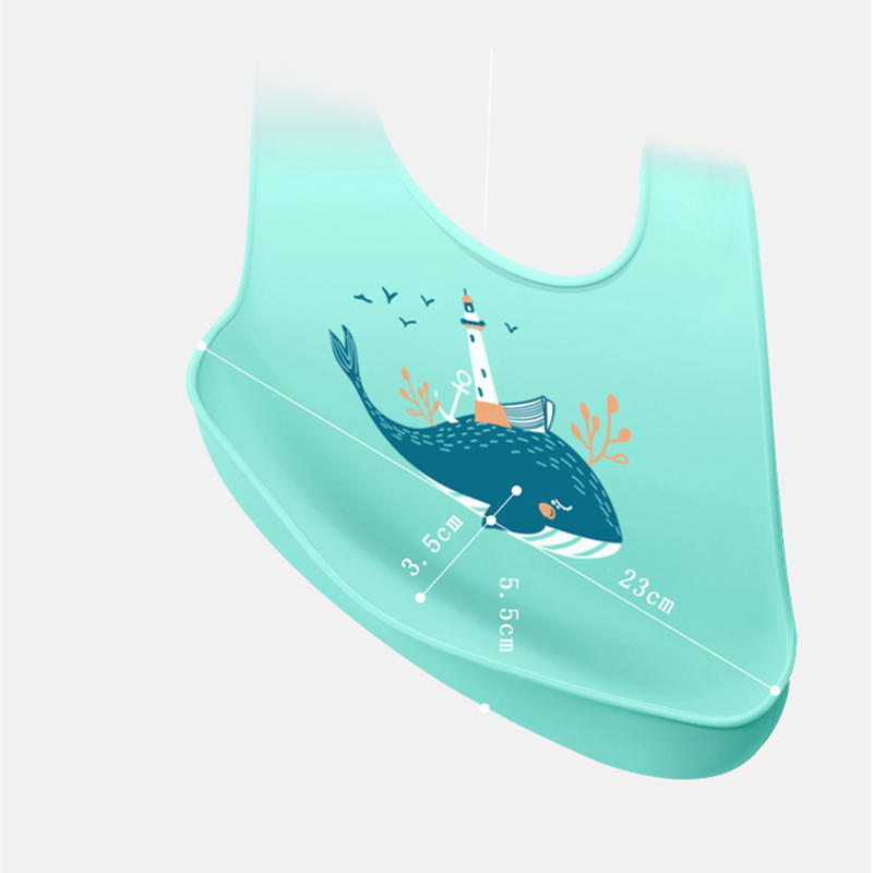 Bib Silicone Feeding Baby Cover Bib Silicone Feeding Baby Cover