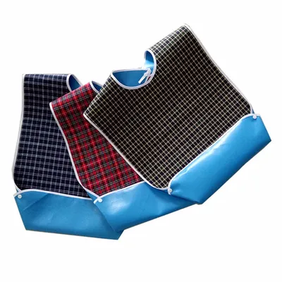 Bibs for Adults with Crumb Catcher (3pcs)