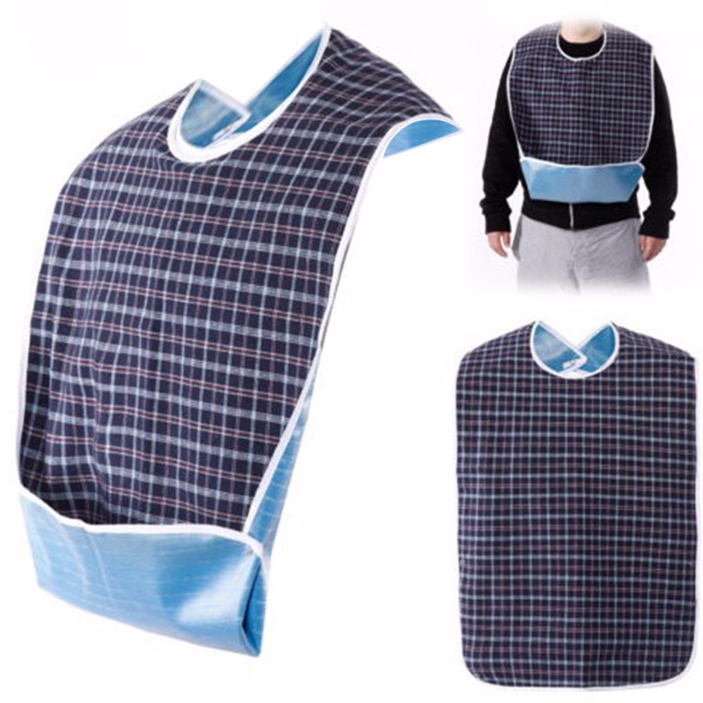 Bibs for Adults with Crumb Catcher (3pcs)