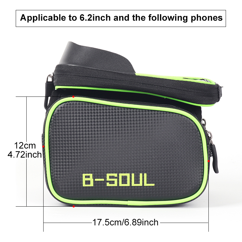 Bicycle Bag with Phone Holder Bicycle Bag with Phone Holder