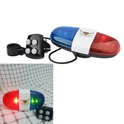 Bicycle Bell LED Police Light Bicycle Bell LED Police Light