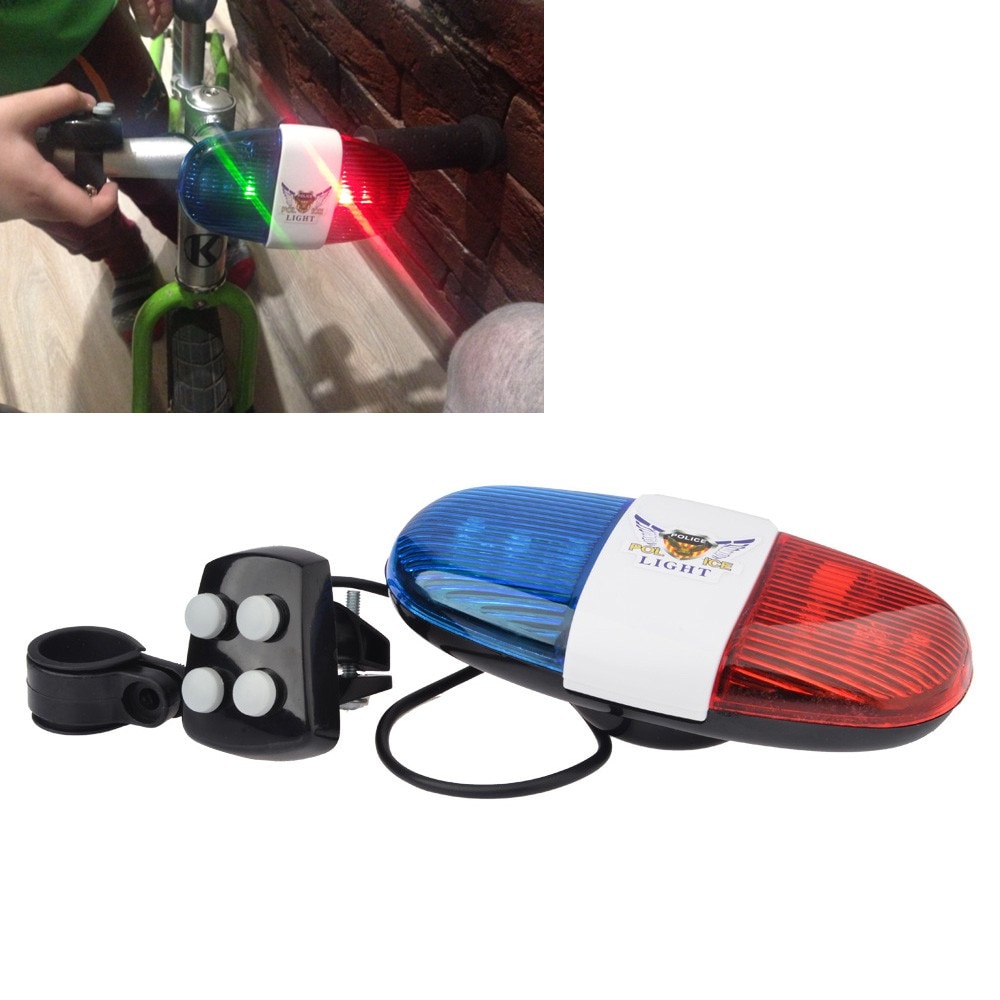 Bicycle Bell LED Police Light Bicycle Bell LED Police Light