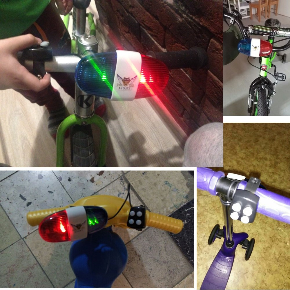 Bicycle Bell LED Police Light Bicycle Bell LED Police Light