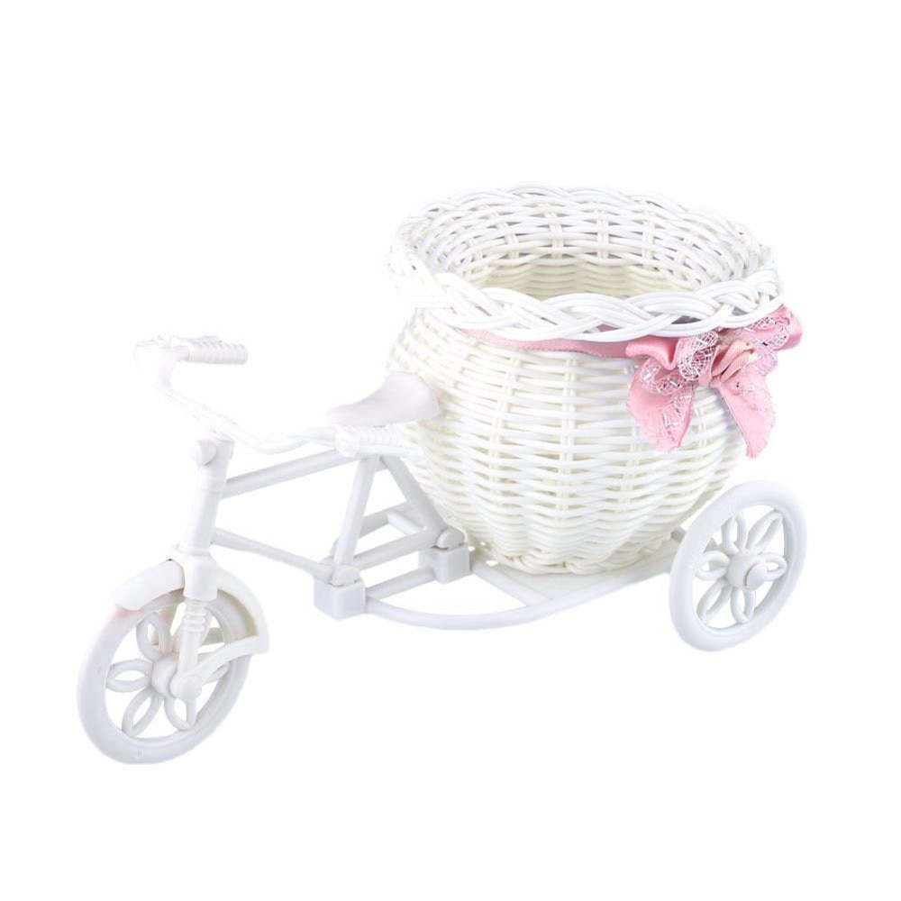 Bicycle Flower Basket Decorative Plant Stand Bicycle Flower Basket Decorative Plant Stand