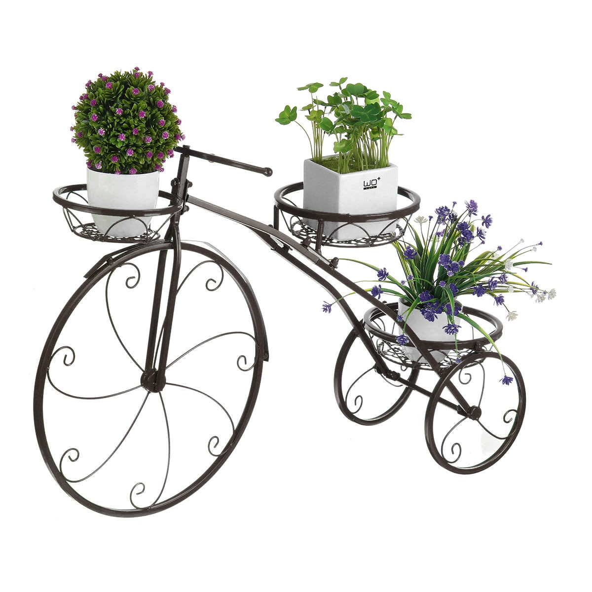 Bicycle Flower Stand 3 Tier Plant Display