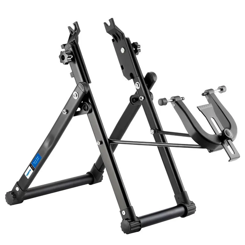 Bicycle Foldable Wheel Rim Adjusting Corrector Platform For MTB Road Folding Bike Carbon Steel Bicycle Hub Repair Tool Bicycle Foldable Wheel Rim Adjusting Corrector Platform For MTB Road Folding Bike Carbon Steel Bicycle Hub Repair Tool