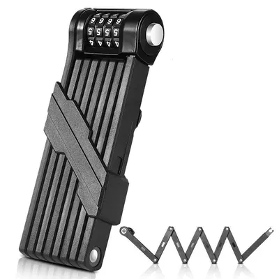 Bicycle Folding Chain Lock Anti Theft Combination Lock Heavy Duty Safety Motorcycle MTB Road Cycling Electric Lock Bicycle Folding Chain Lock Anti Theft Combination Lock Heavy Duty Safety Motorcycle MTB Road Cycling Electric Lock