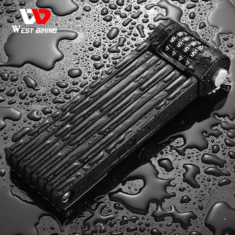 Bicycle Folding Chain Lock Anti Theft Combination Lock Heavy Duty Safety Motorcycle MTB Road Cycling Electric Lock Bicycle Folding Chain Lock Anti Theft Combination Lock Heavy Duty Safety Motorcycle MTB Road Cycling Electric Lock