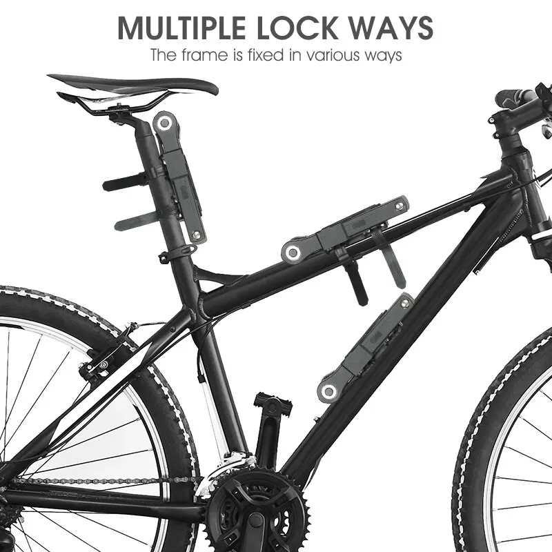 Bicycle Folding Chain Lock Anti Theft Combination Lock Heavy Duty Safety Motorcycle MTB Road Cycling Electric Lock Bicycle Folding Chain Lock Anti Theft Combination Lock Heavy Duty Safety Motorcycle MTB Road Cycling Electric Lock