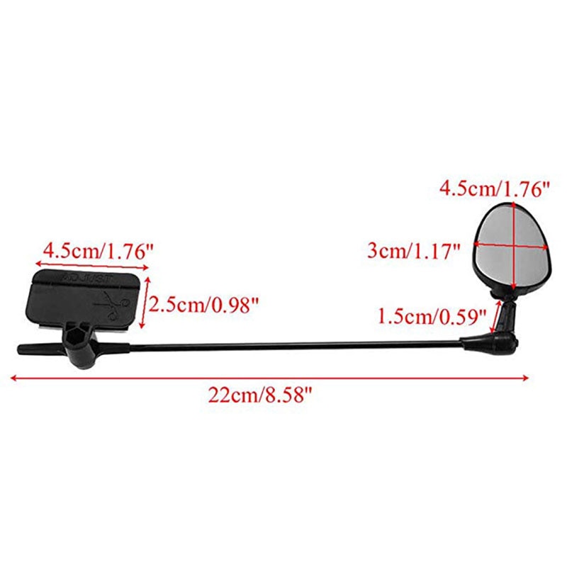 Bicycle Helmet Mirror Rear View Mirror Bicycle Helmet Mirror Rear View Mirror