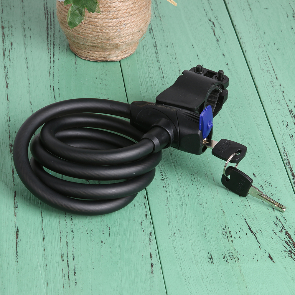 Bicycle Lock Cable Steel Wire Anti-Theft Bike Lock