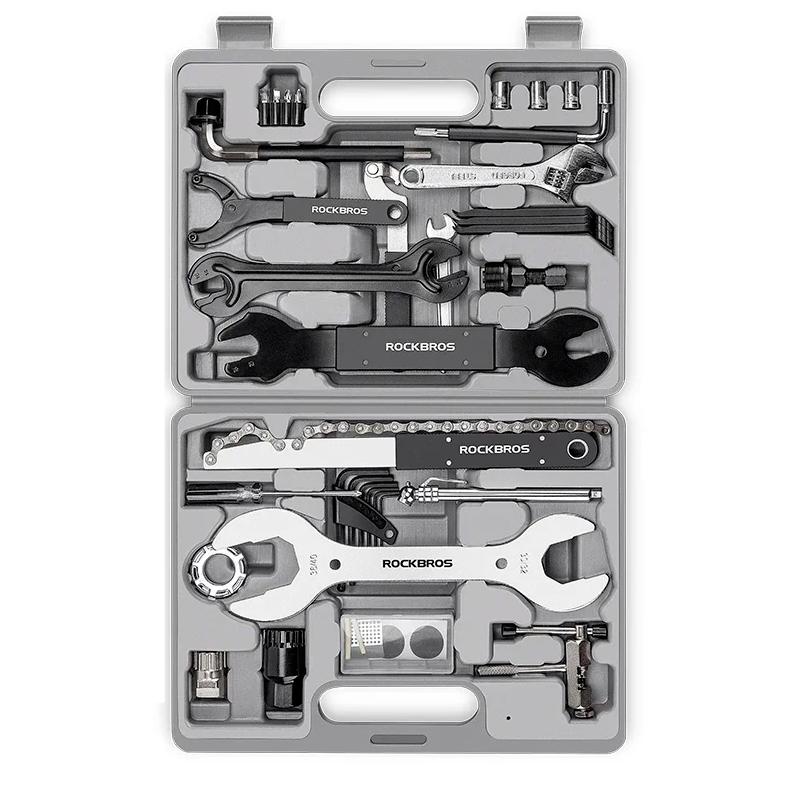 Bicycle Repair Tool Kits 44 in 1 Professional Bike Multifunction Repair Tools Key Set Cycling Tools Bicycle Repair Tool Kits 44 in 1 Professional Bike Multifunction Repair Tools Key Set Cycling Tools