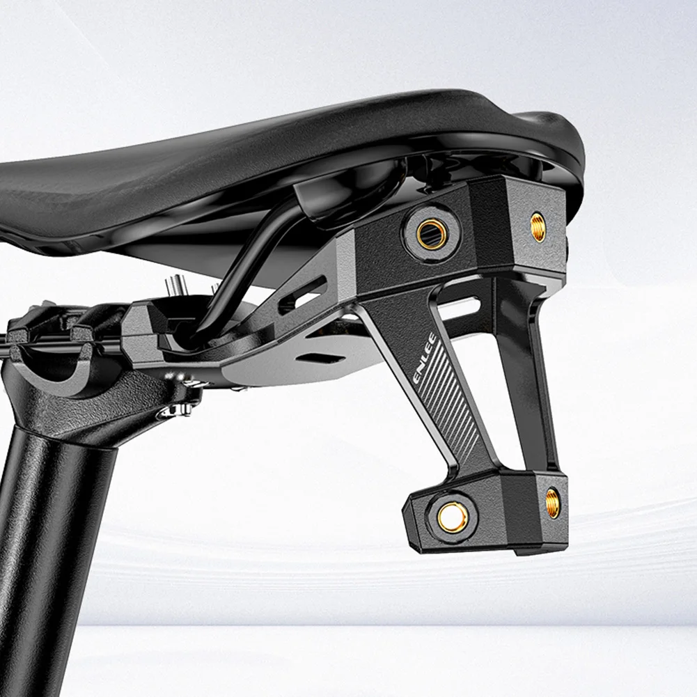 Bicycle Saddle Water Bottle Cage Extender MTB Bike Water Cup Holder Adapter Bike Saddle Extension Bracket Bike