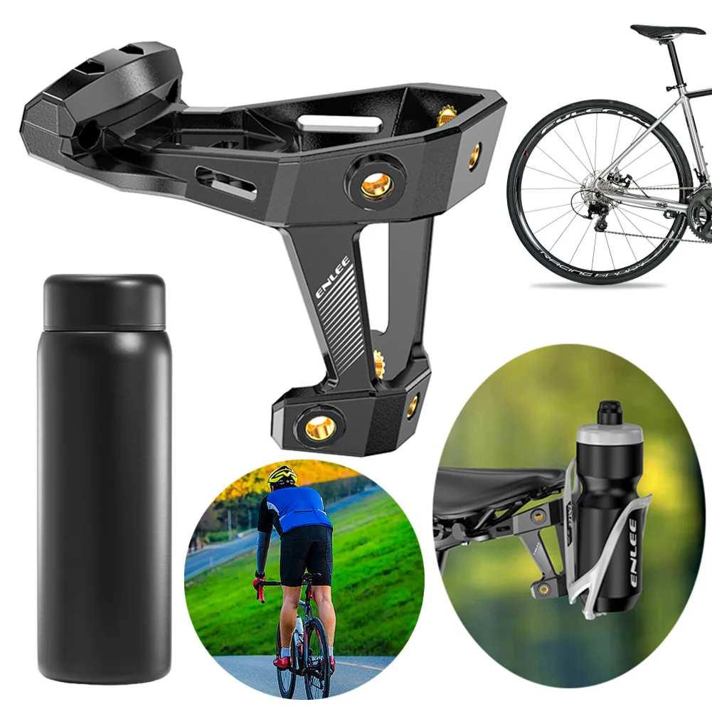 Bicycle Saddle Water Bottle Cage Extender MTB Bike Water Cup Holder Adapter Bike Saddle Extension Bracket Bike Bicycle Saddle Water Bottle Cage Extender MTB Bike Water Cup Holder Adapter Bike Saddle Extension Bracket Bike