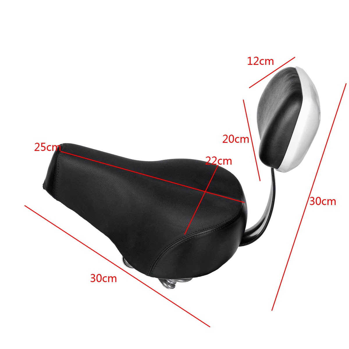 Bicycle Saddle with Backrest Bicycle Saddle with Backrest
