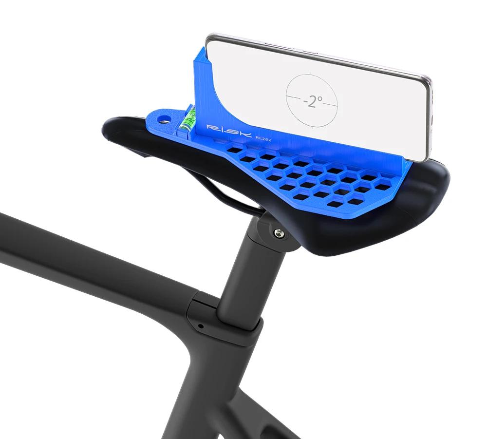 Bicycle Seat Cushion Adjustment Level Tool Bike Saddle Angle Measuring Tool Riding Fitting RL262
