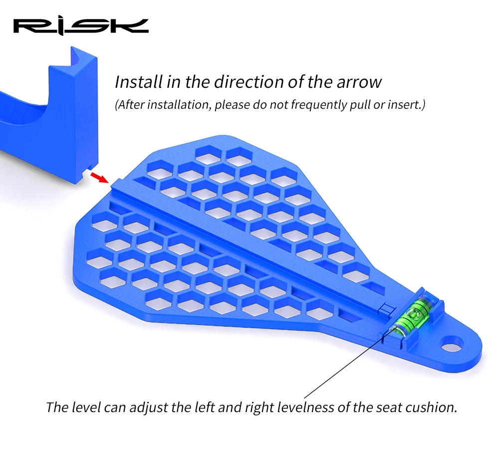 Bicycle Seat Cushion Adjustment Level Tool Bike Saddle Angle Measuring Tool Riding Fitting RL262