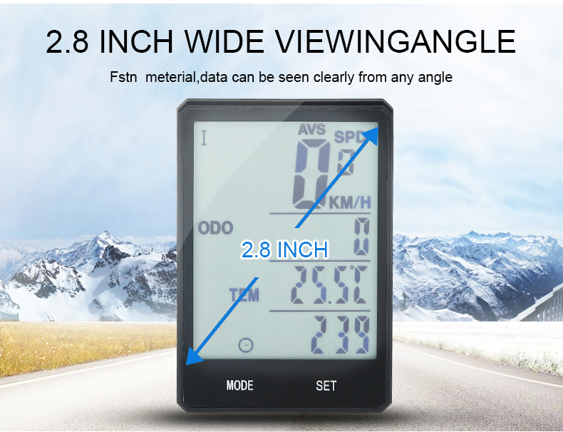 Bicycle Speedometer Wireless Odometer Device Bicycle Speedometer Wireless Odometer Device