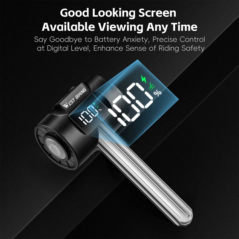 Bicycle Taillight Power Display Intelligent Sensing Navigation Bike Rear Light Type-C Charging LED MTB Bike Light Bicycle Taillight Power Display Intelligent Sensing Navigation Bike Rear Light Type-C Charging LED MTB Bike Light