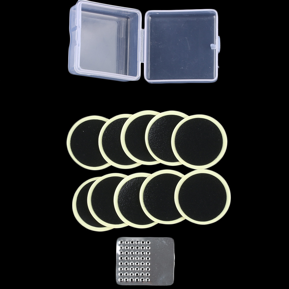 Bicycle Tire Patches Quick Drying Repair (Set of 10)