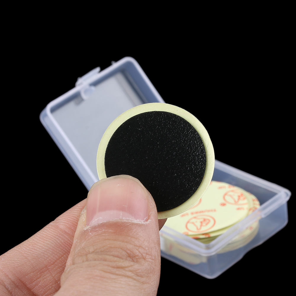 Bicycle Tire Patches Quick Drying Repair (Set of 10)