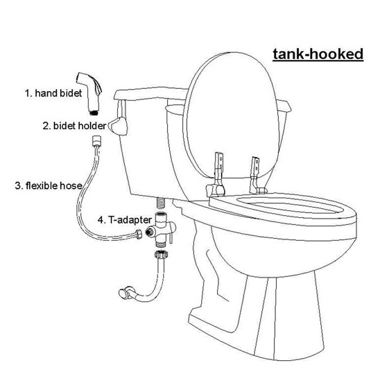 Bidet Spray Handheld Wash Gun Bidet Spray Handheld Wash Gun