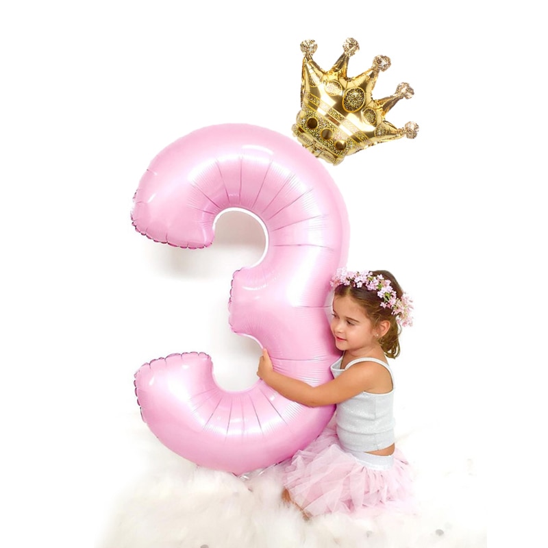 Big Balloon 32 Inches Numbers (2 pieces)