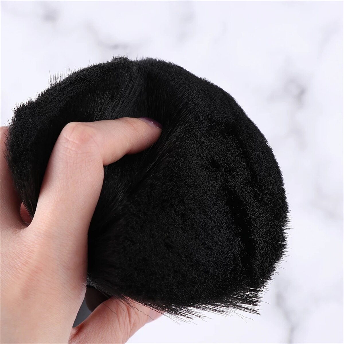 Big Fluffy Barber Neck Duster