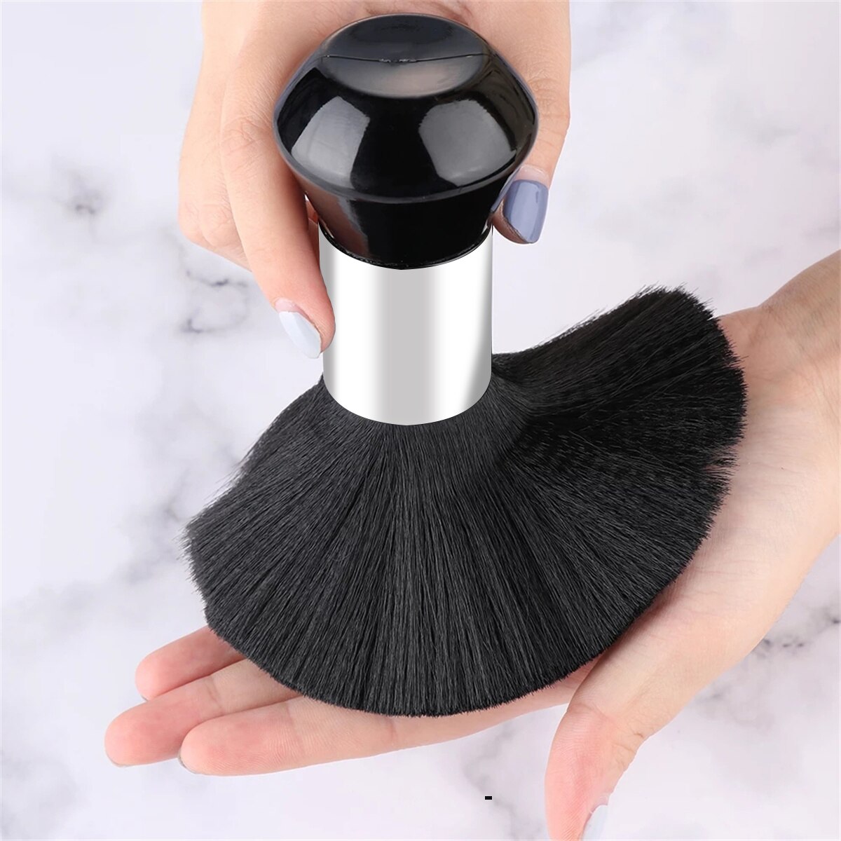 Big Fluffy Barber Neck Duster