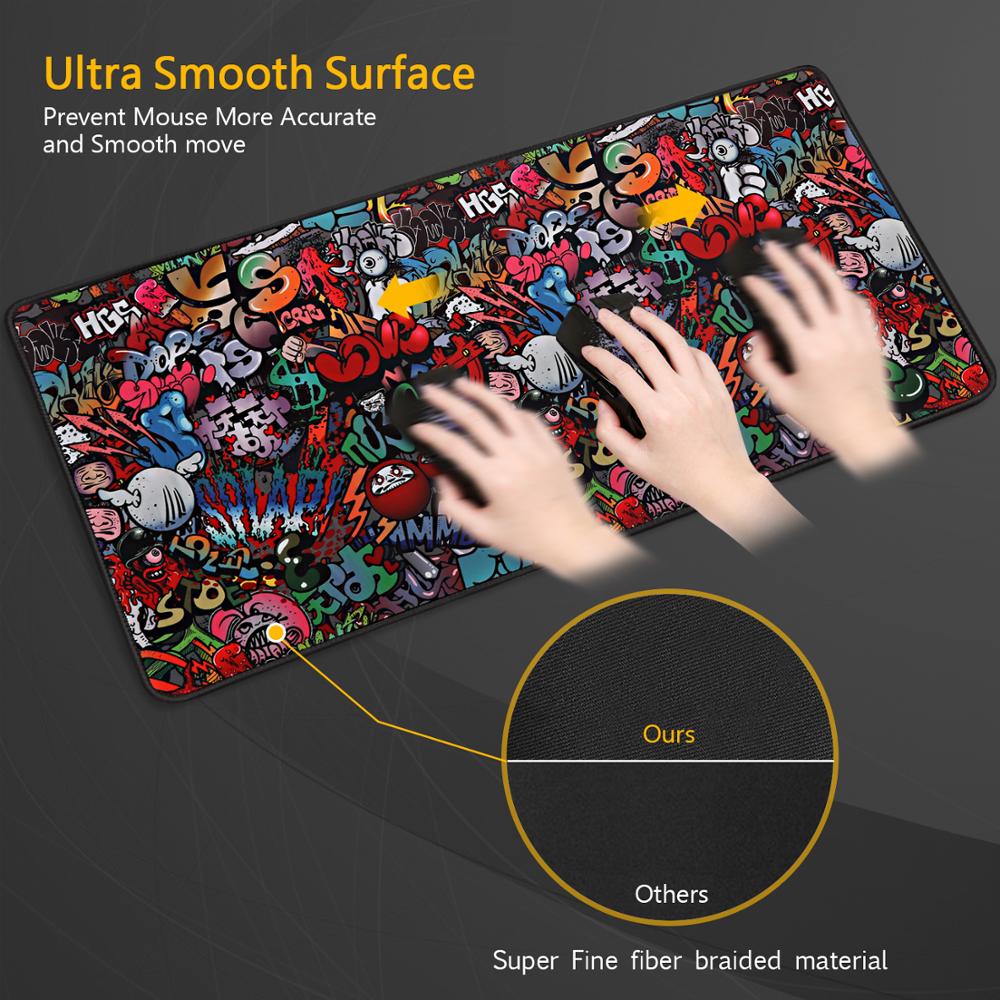 Big Gaming Mouse Pad With LED Backlight Big Gaming Mouse Pad With LED Backlight