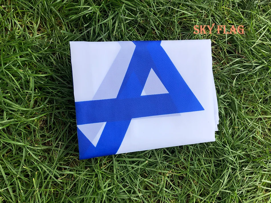Big Israel National Flag Hanging ISR IL Israeli National Flag Big Israel National Flag Hanging ISR IL Israeli National Flag