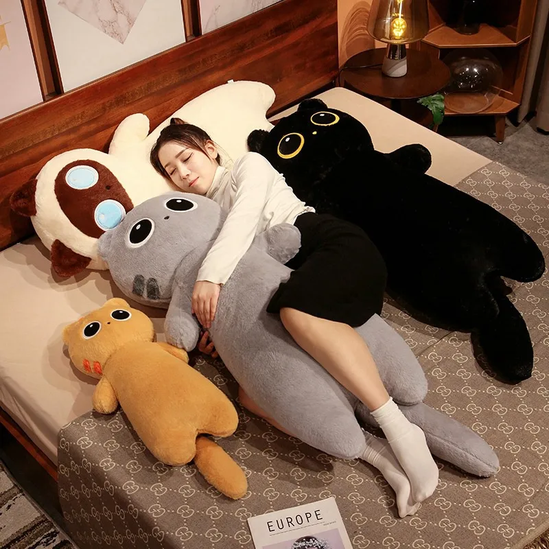 Big Lovely Soft Long Cat Pillow Stuffed Plush Toys Nap Pillow Home Comfort Cushion Kids Birthday Gift Cute Plushies Big Lovely Soft Long Cat Pillow Stuffed Plush Toys Nap Pillow Home Comfort Cushion Kids Birthday Gift Cute Plushies