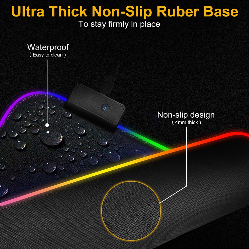 Big Mouse Pad Gaming Computer Mat Big Mouse Pad Gaming Computer Mat