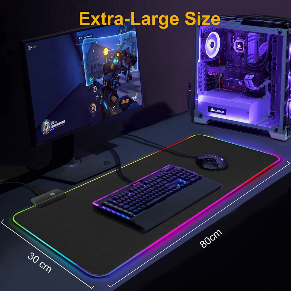 Big Mouse Pad Gaming Computer Mat Big Mouse Pad Gaming Computer Mat
