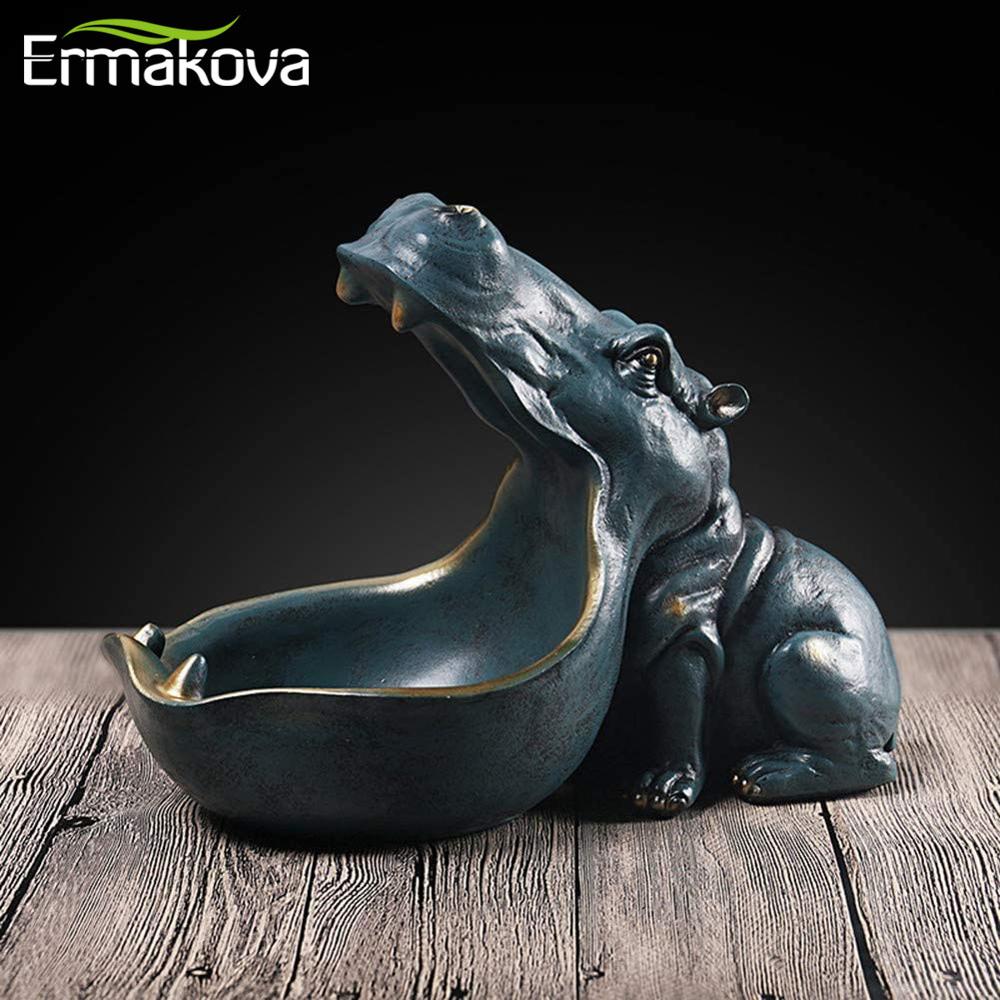 Big Mouth Hippopotamus Figurine